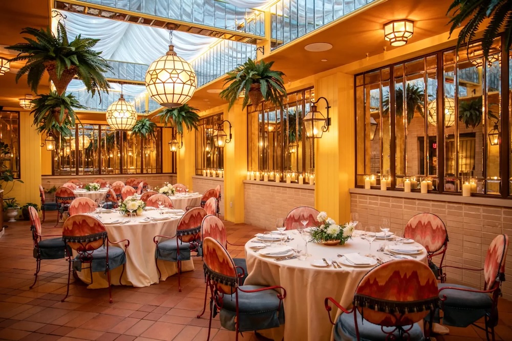 The Fifth Avenue Hotel The Conservatory is your own personal Gilded Age cosplay
