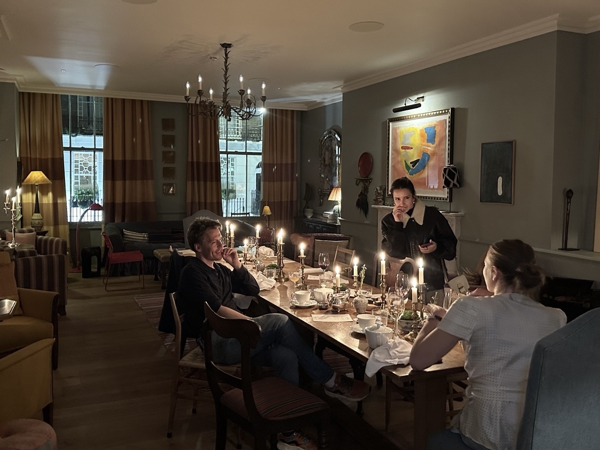 The Zetter Bloomsbury Candlelight dinner that felt more private residence than hotel restaurant