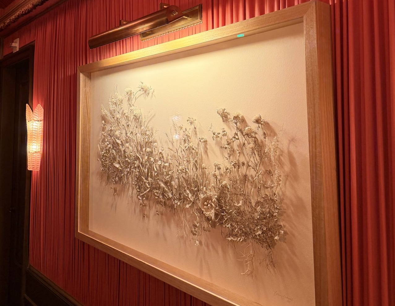 The Fifth Avenue Hotel A foliage collage by Colleen Southwell aka The Garden Curator