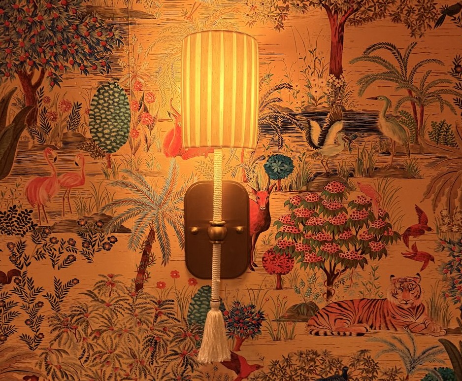 The Fifth Avenue Hotel Tassel sconces? No detail is overlooked