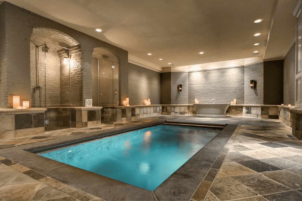 Baker House 1650 The private subterranean spa