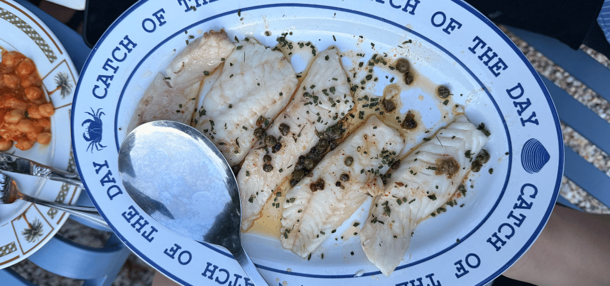 The Lin Beach House The fresh catch of the day.