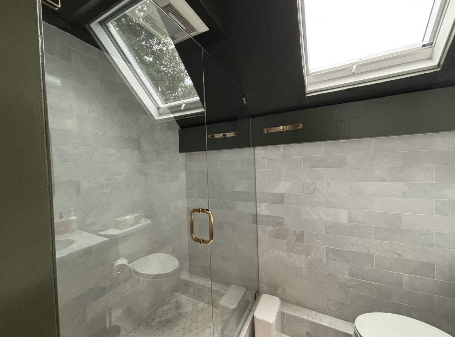 Addison Choate Skylight in the bathroom!