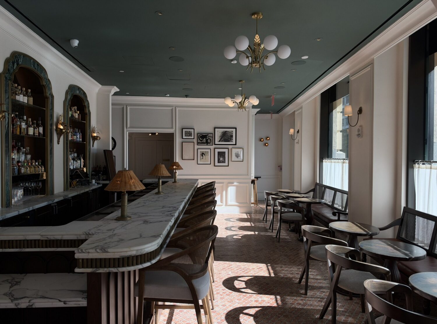 The Wall Street Hotel The bar at La Marchande
