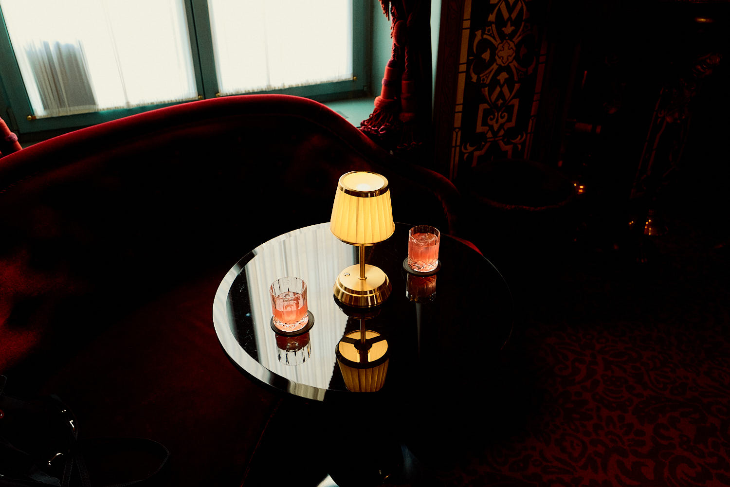 Maison Souquet Welcome cocktails in the Salon des Mille et Une Nuits