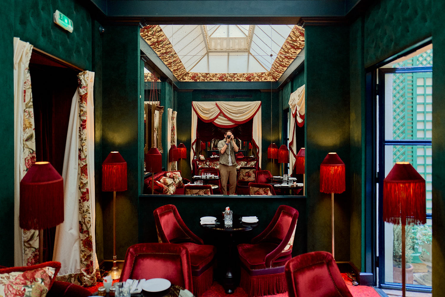 Maison Souquet Inside the last salon, the Winter Garden