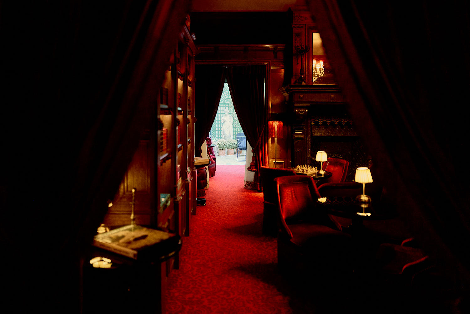 Maison Souquet Past the velvet curtain into the Salon des Petits Bonheurs